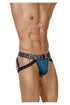 Xtremen 91054X-3 3PK Jockstrap Color Petrol-Fuchsia-Petrol